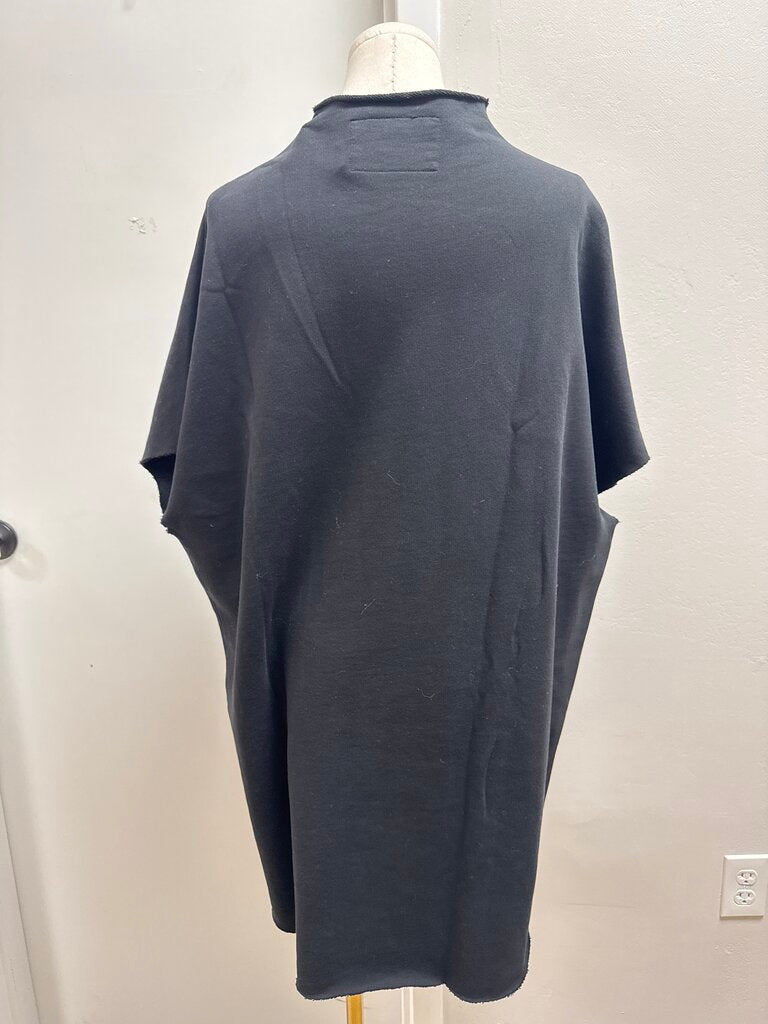 Frank & Eileen Black Sweatshirt Dress