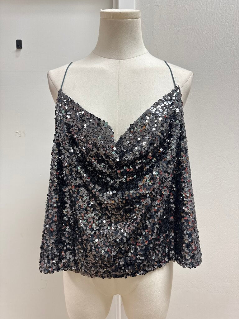 Sachin & Babin Slare Sequin Tank NWT
