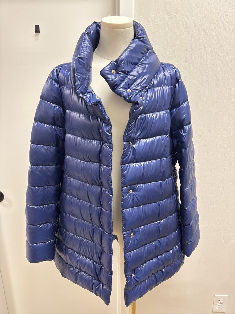 Herno Blue Iconico Quilted Down Jacket