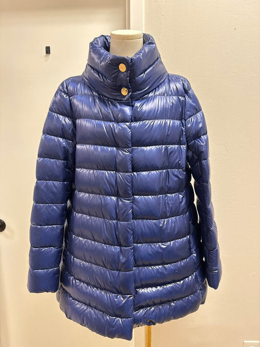 Herno Blue Iconico Quilted Down Jacket