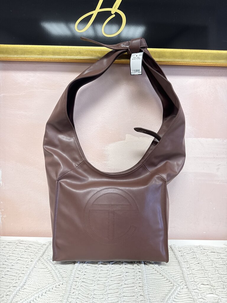 Telfar Brown Tie Bag