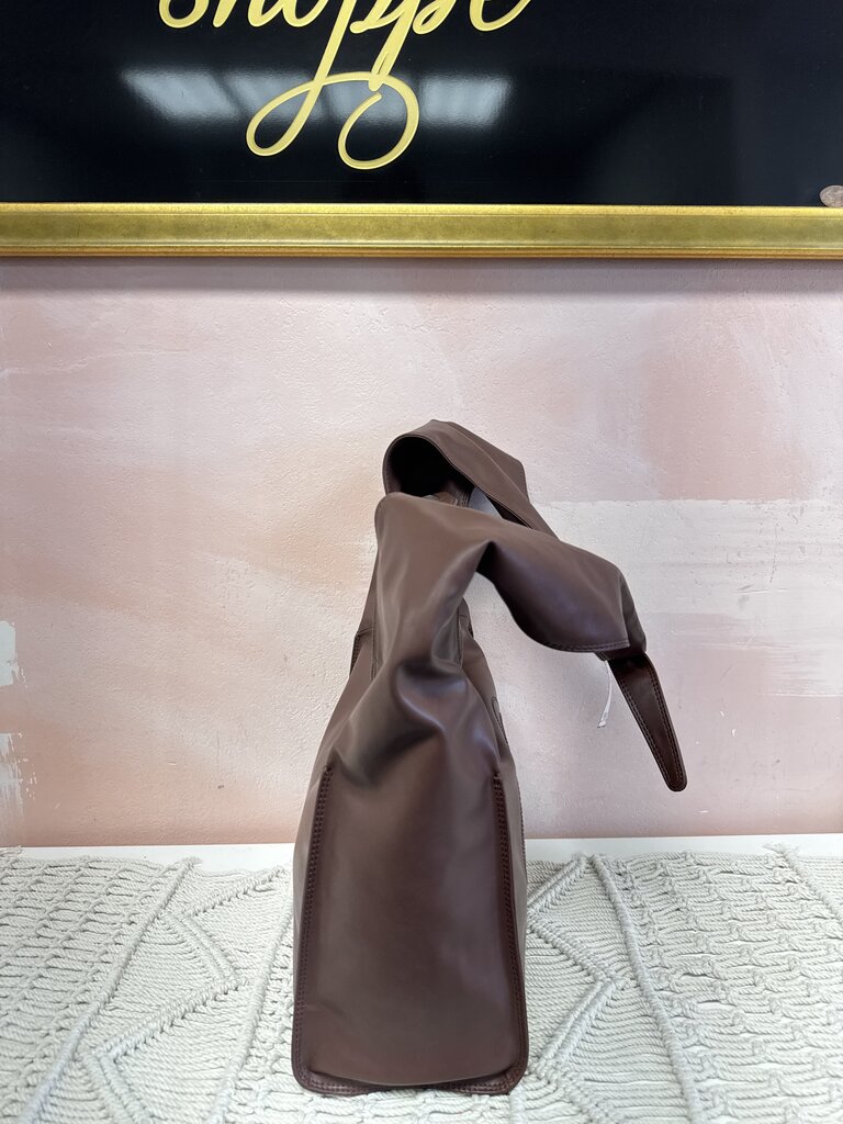 Telfar Brown Tie Bag