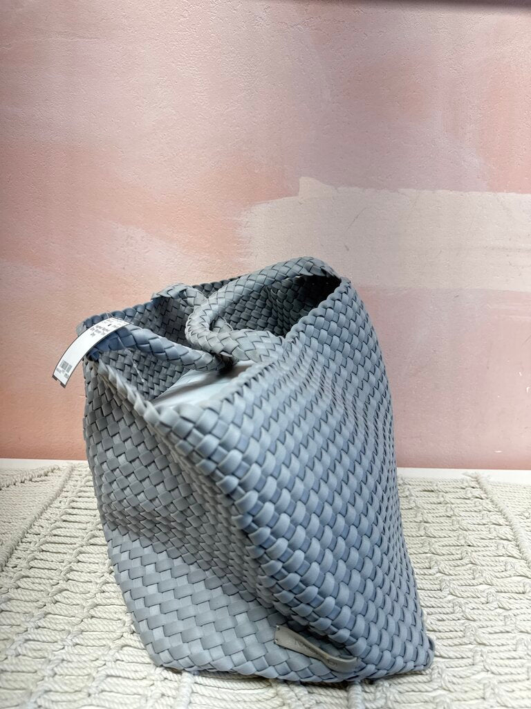Naghedi Grey Woven Tote