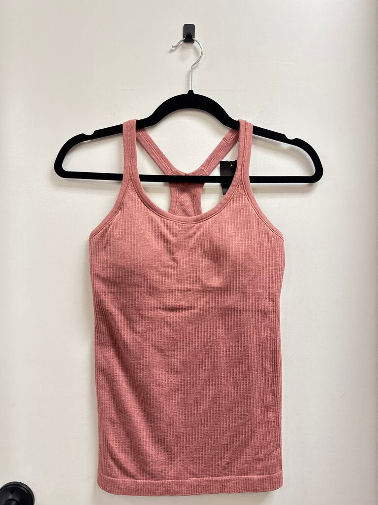 Lululemon Terracota Ribbed Tank
