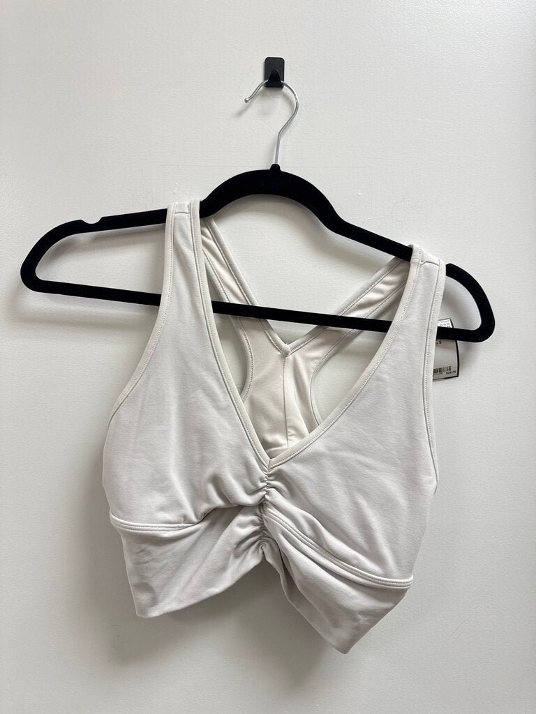 Alo Ecru Ruched Bralette