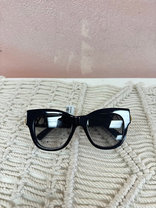 Louis Vuitton Black Link Icon Cat Eye Sunglasses w/Box