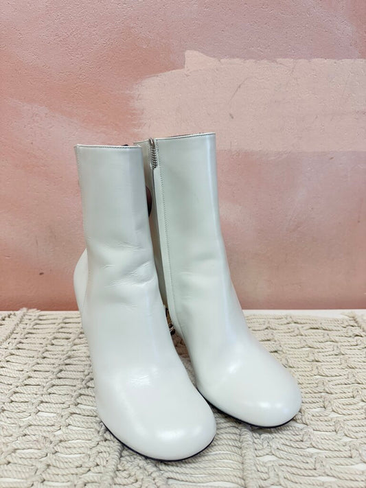 Givenchy Ivory G Cube Boot w/Box