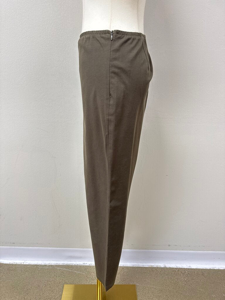 Eileen Fisher Olive Pull On Pant