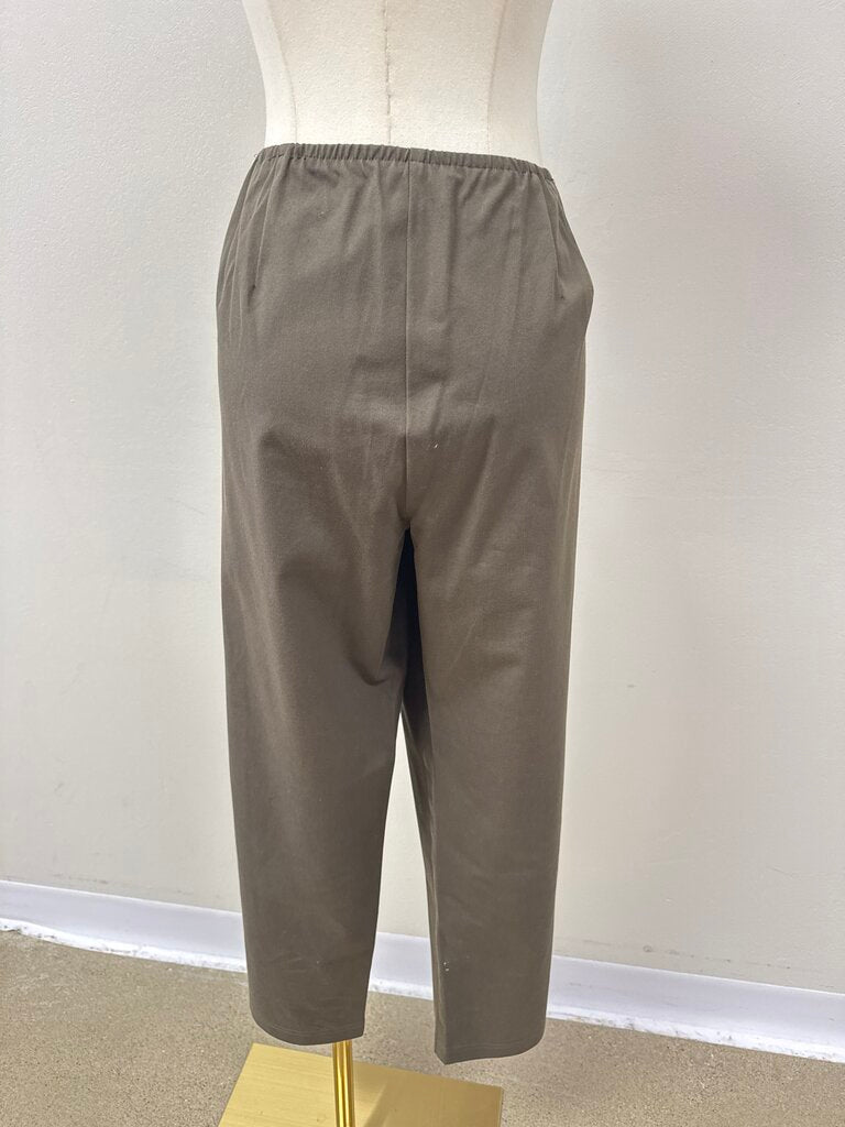 Eileen Fisher Olive Pull On Pant