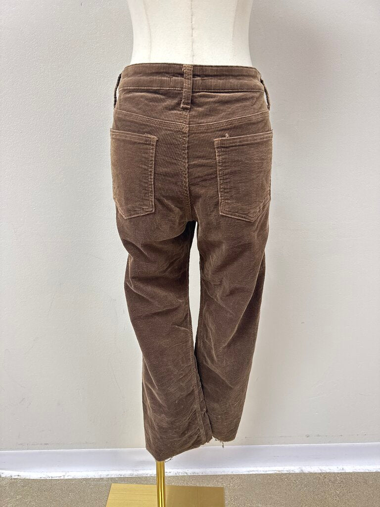 Kut Brown Corduroy Wide Leg Pant