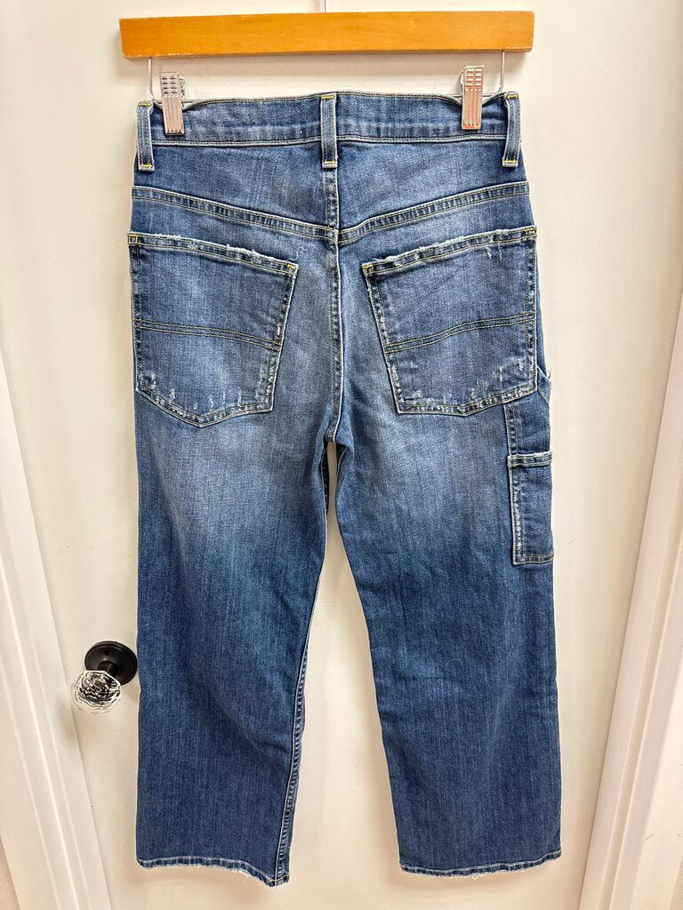 Nili Lotan Button Fly Cargo Jean