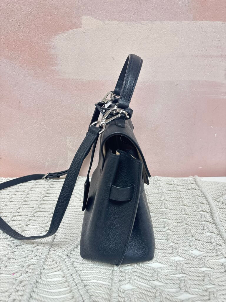 Louis Vuitton Black Taurillon LockMe Ever BB w/Dustbag and Box