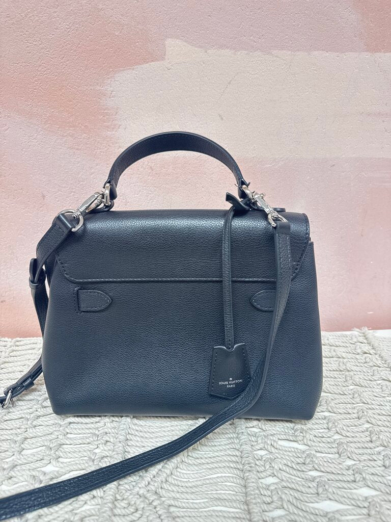 Louis Vuitton Black Taurillon LockMe Ever BB w/Dustbag and Box