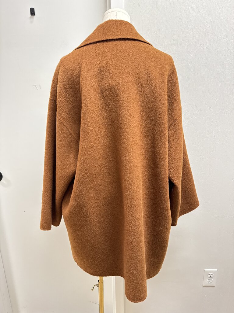 Max Mara Cognac Overcoat