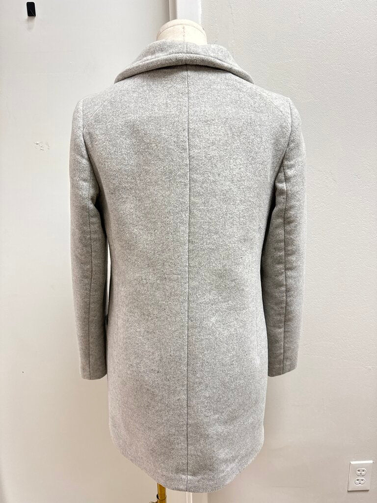 Wilfred Grey Overcoat