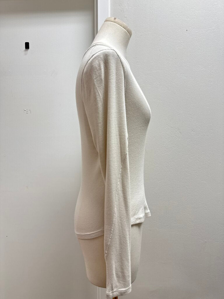Lululemon Beige Ribbed Top