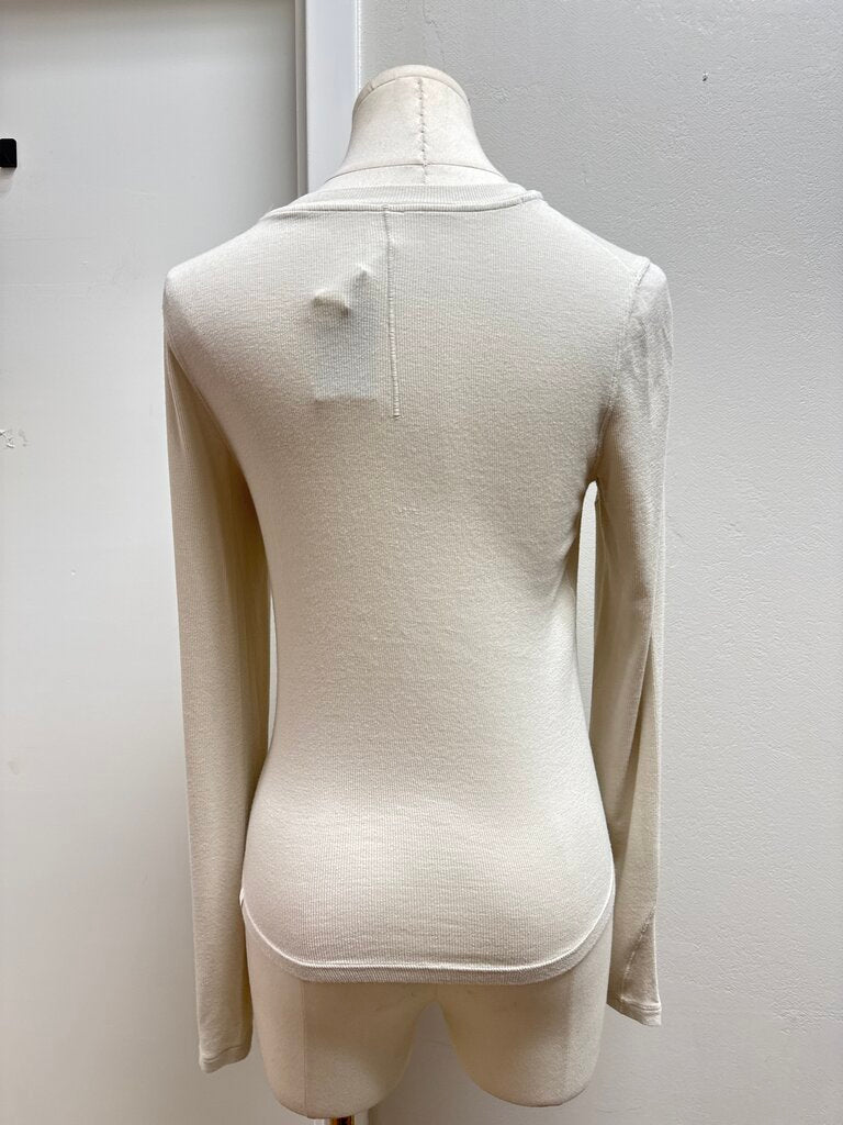 Lululemon Beige Ribbed Top