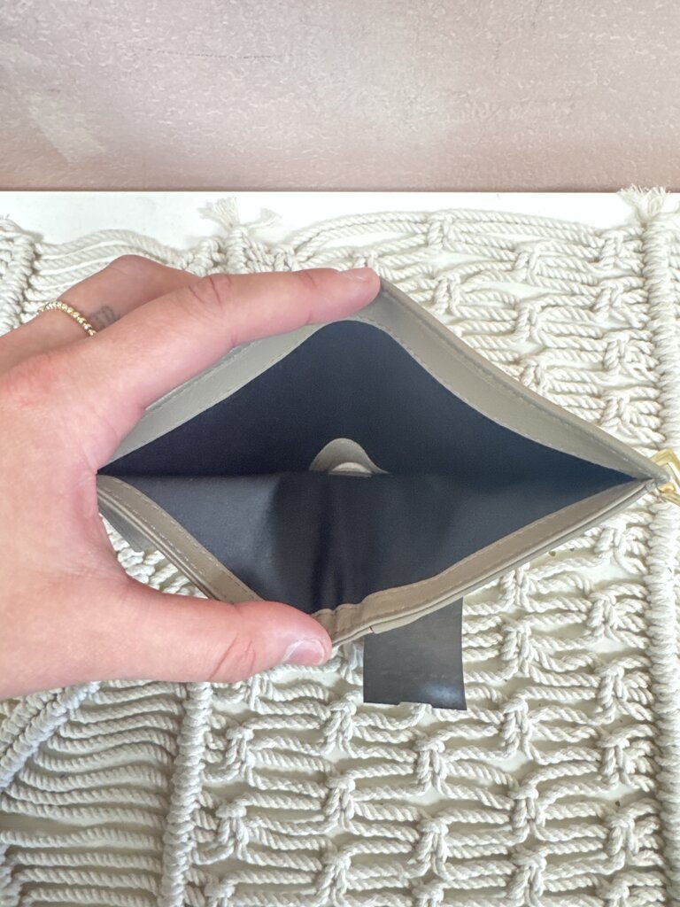 Strathberry Taupe Wallet w/Dustbag