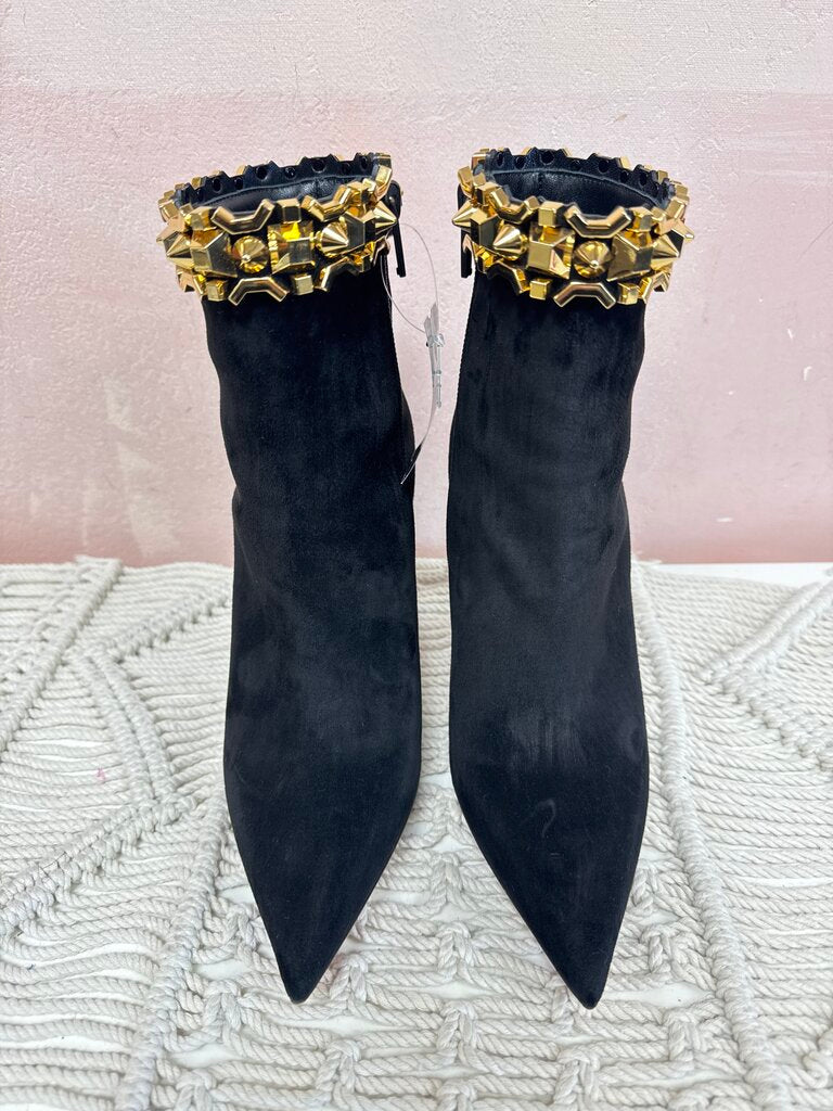 Christian Louboutin Asteroispikes Suede Bootie w/Dustbags