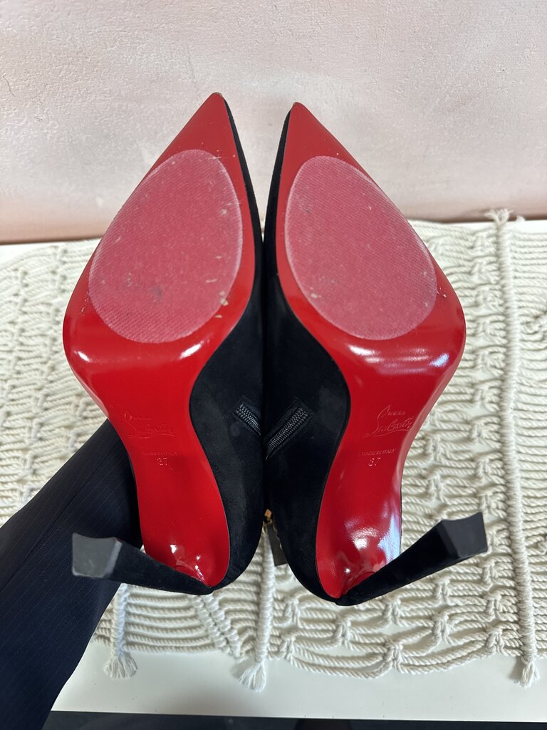 Christian Louboutin Asteroispikes Suede Bootie w/Dustbags