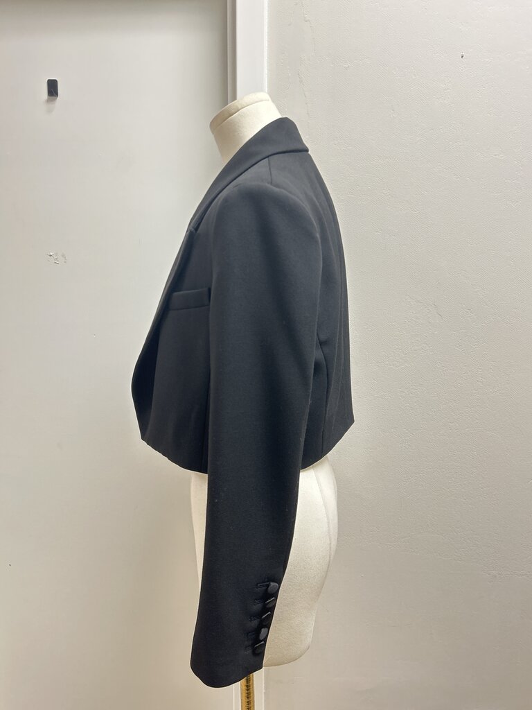 A.L.C. Black Cropped Blazer