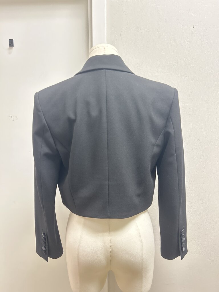 A.L.C. Black Cropped Blazer