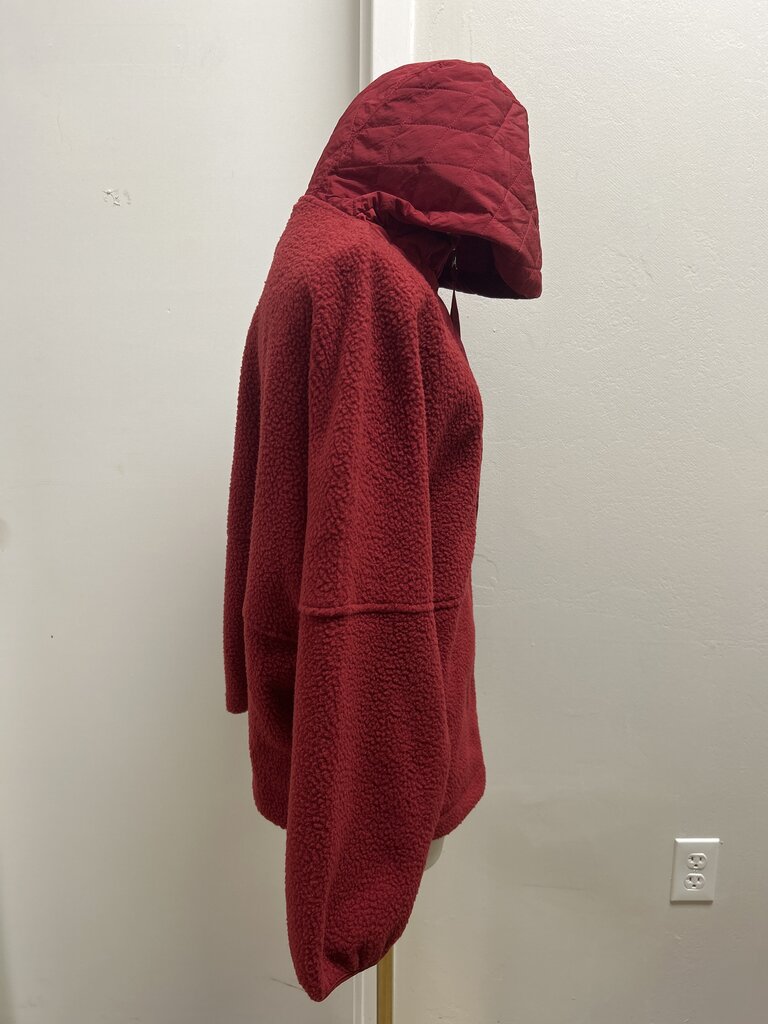 Varley Red Fleece Jacket NWT