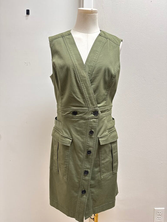 Derek Lam Olive Military Dress