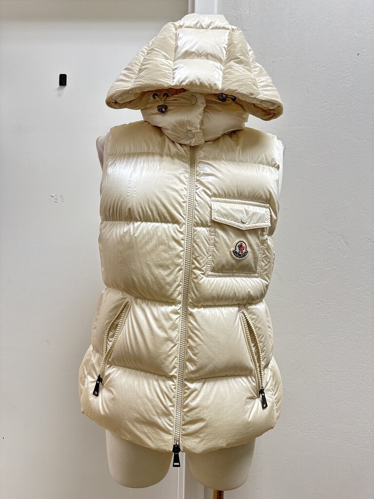 Moncler Off White Diotis Puffer Vest