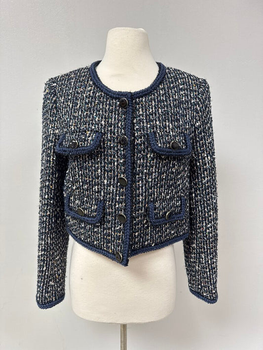 Self-Portrait Multi Cropped Tweed Jacket