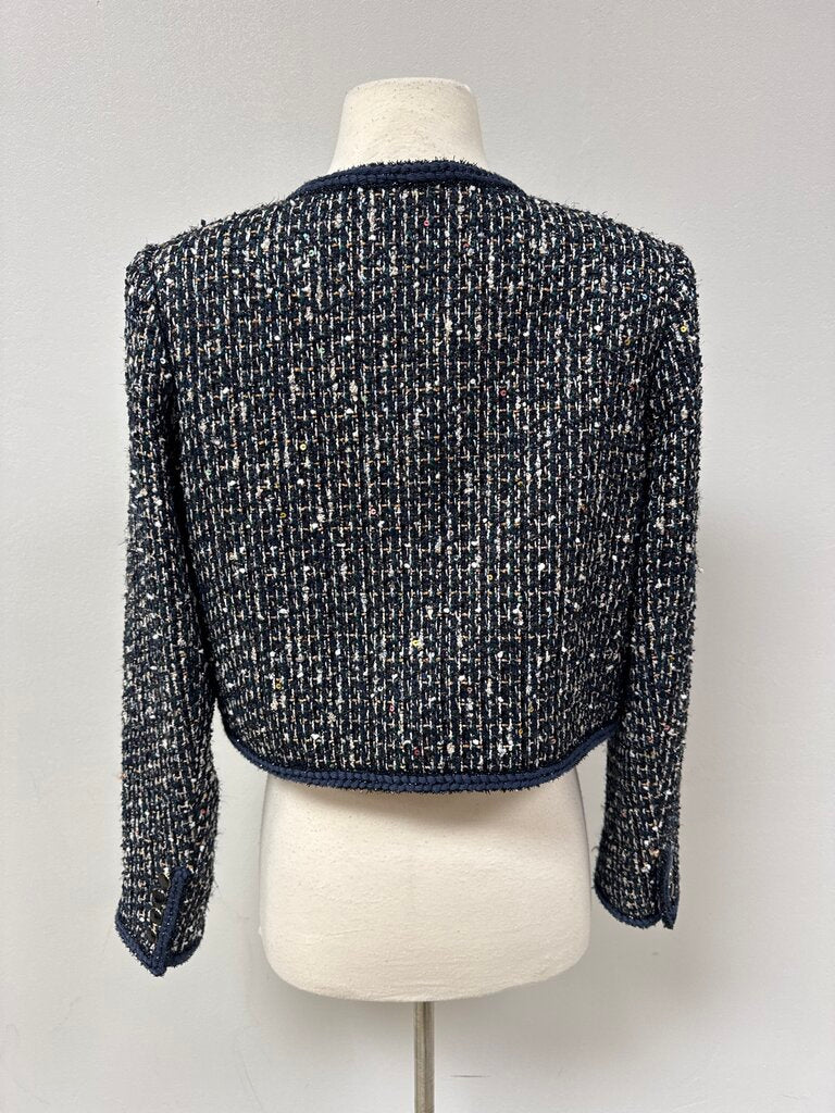 Self-Portrait Multi Cropped Tweed Jacket