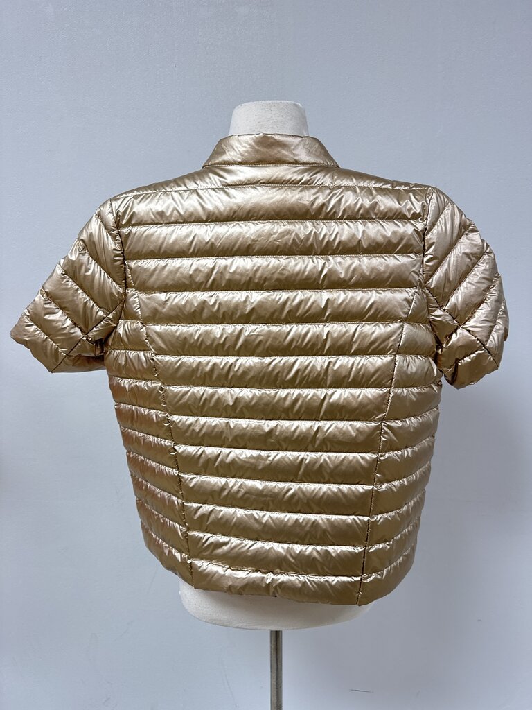 J McLaughlin Gold Puffer Jacket NWT