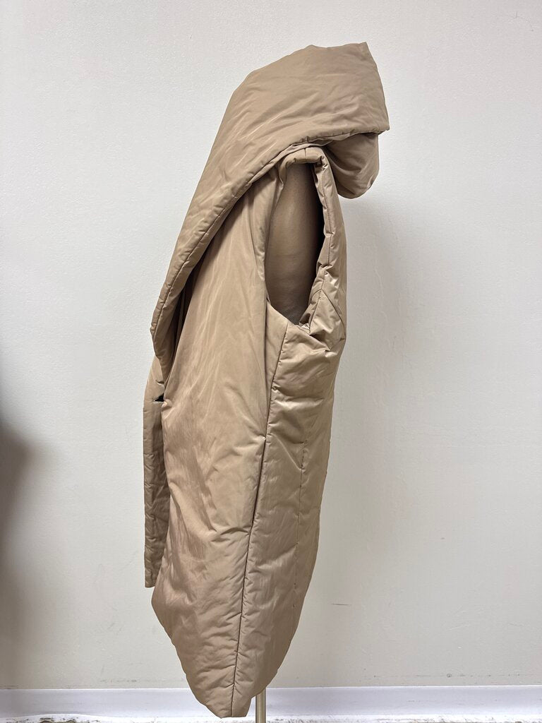 Planet Tan Hoodie Vest NWT