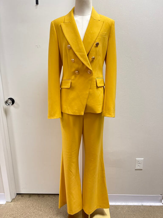 Toccin Yellow Pant Suit NWT