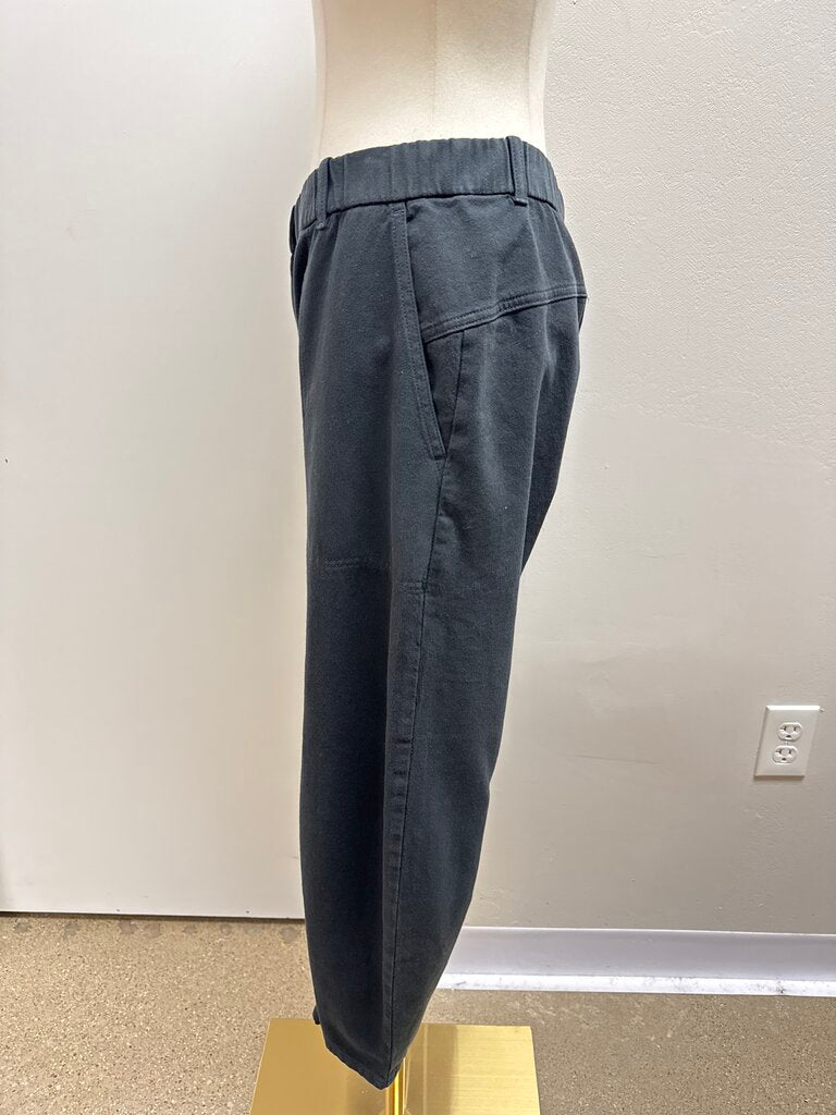 Eileen Fisher Black Barrel Pant NWT