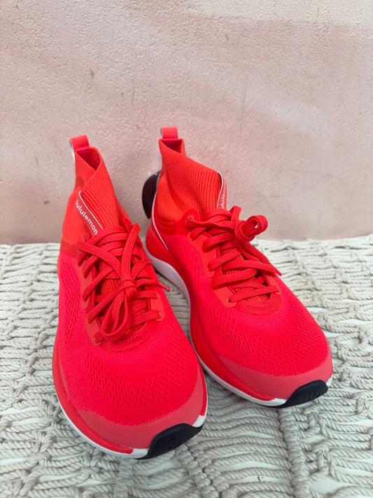 Lululemon Orange Workout Sneaker NWT