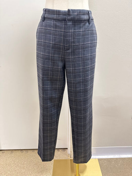 Liverpool Grey Glen Plaid Trouser