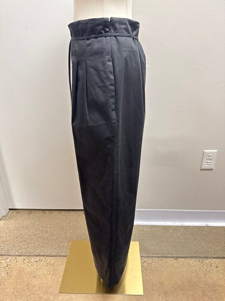 Carolina Herrera Black Wide Leg Pant NWT