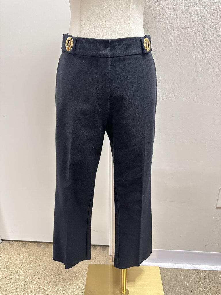 Derek Lam Black Bucket Detail Pant