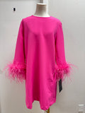 Tuckernuck Pink Feather Dress