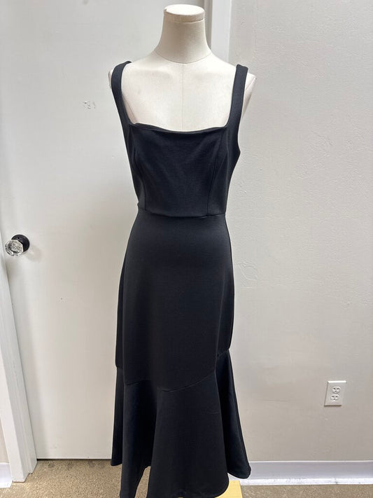 Anthropologie Black Tank Maxi Dress