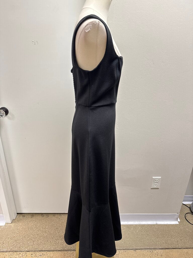 Anthropologie Black Tank Maxi Dress