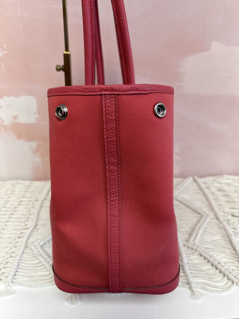 Hermes Garden Party Toile and Leather 30 Tote *Box and Dust Bag