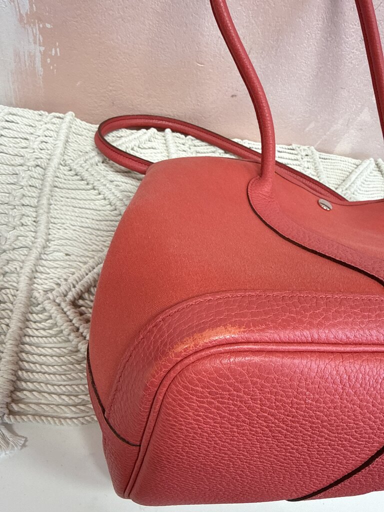 Hermes Garden Party Toile and Leather 30 Tote *Box and Dust Bag