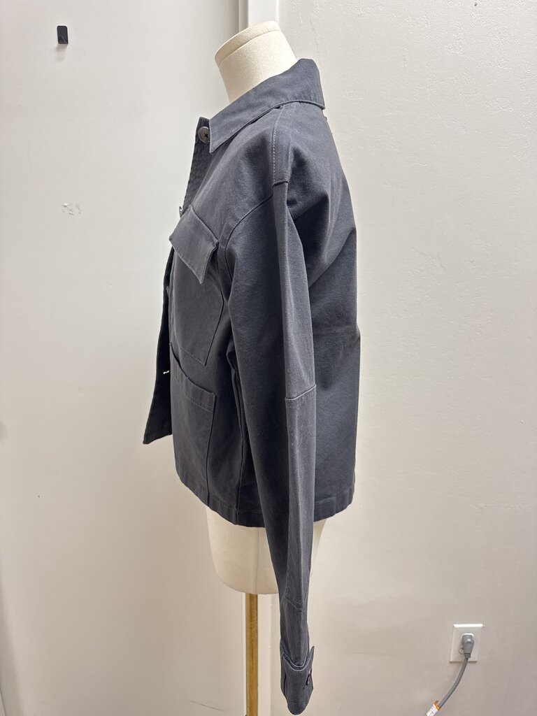The Normal Brand Grey Canvas Jacket