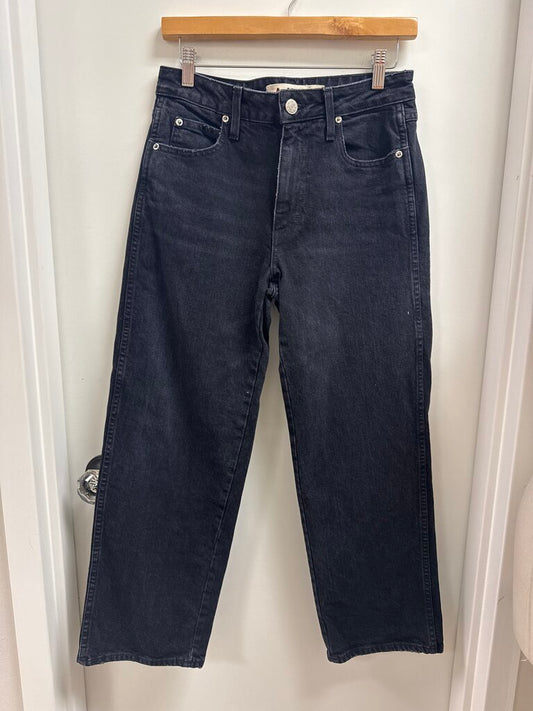 AMO Black Wide Leg Jean