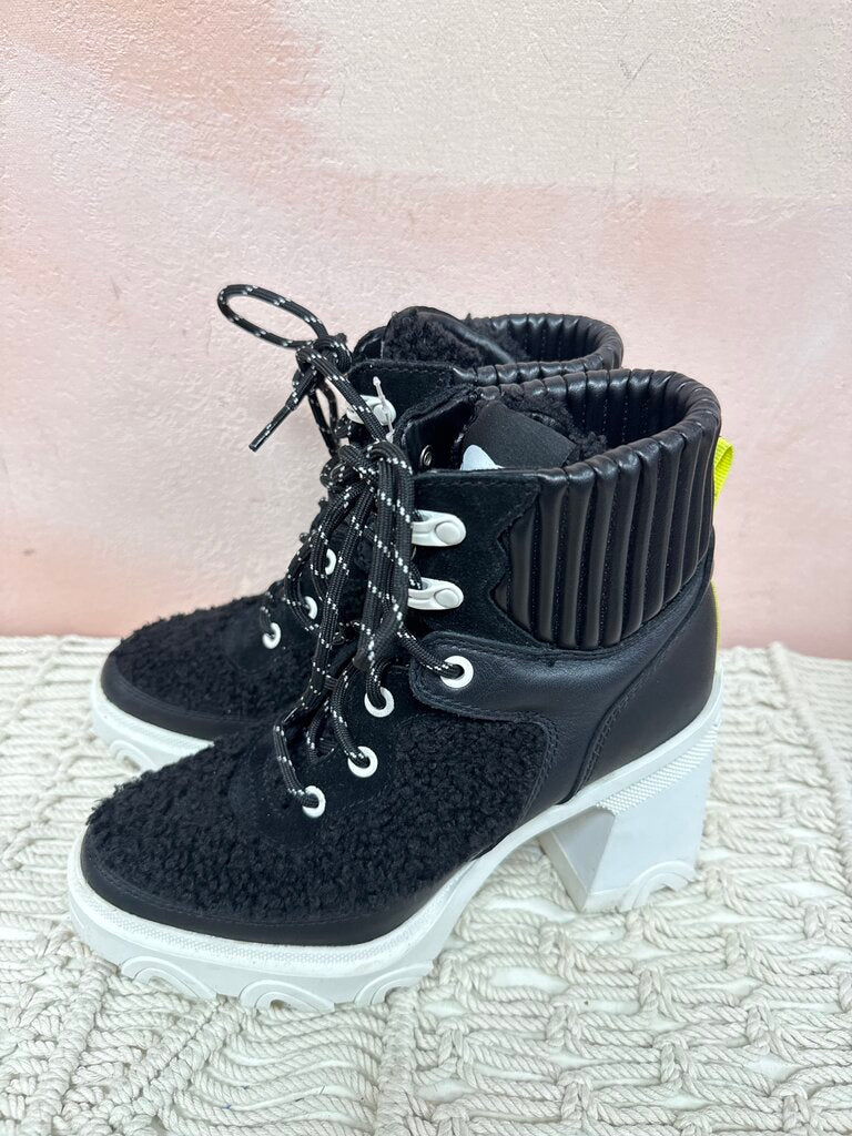 Sorel Black Platform Boot