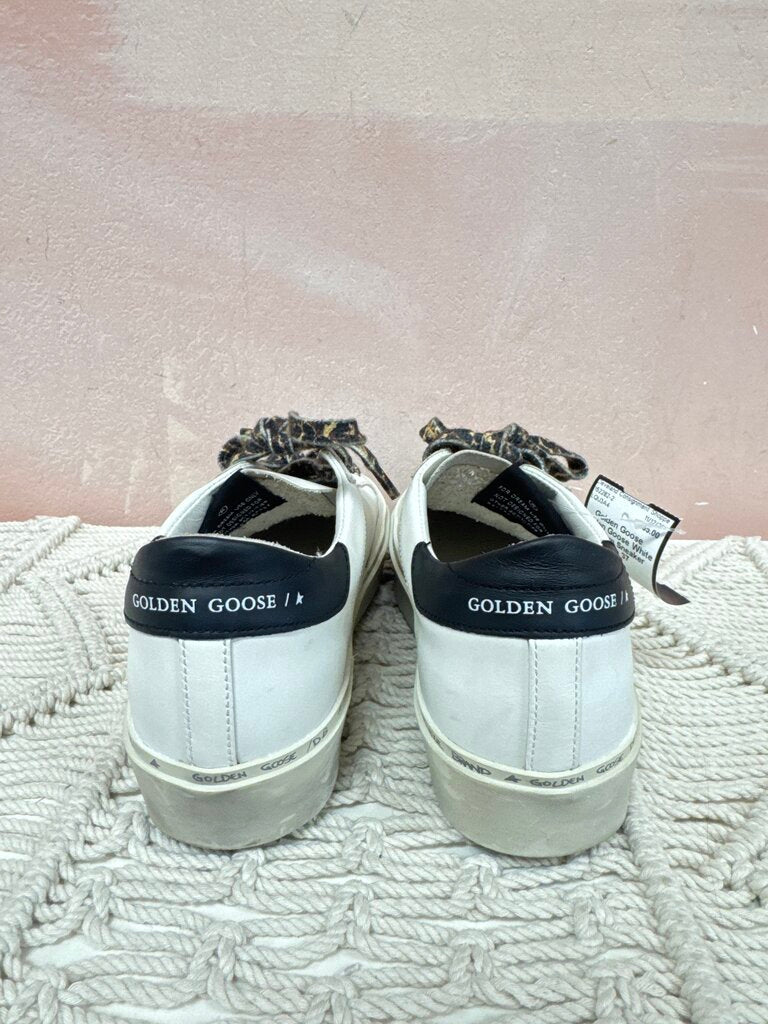 Golden Goose White Platform Sneaker