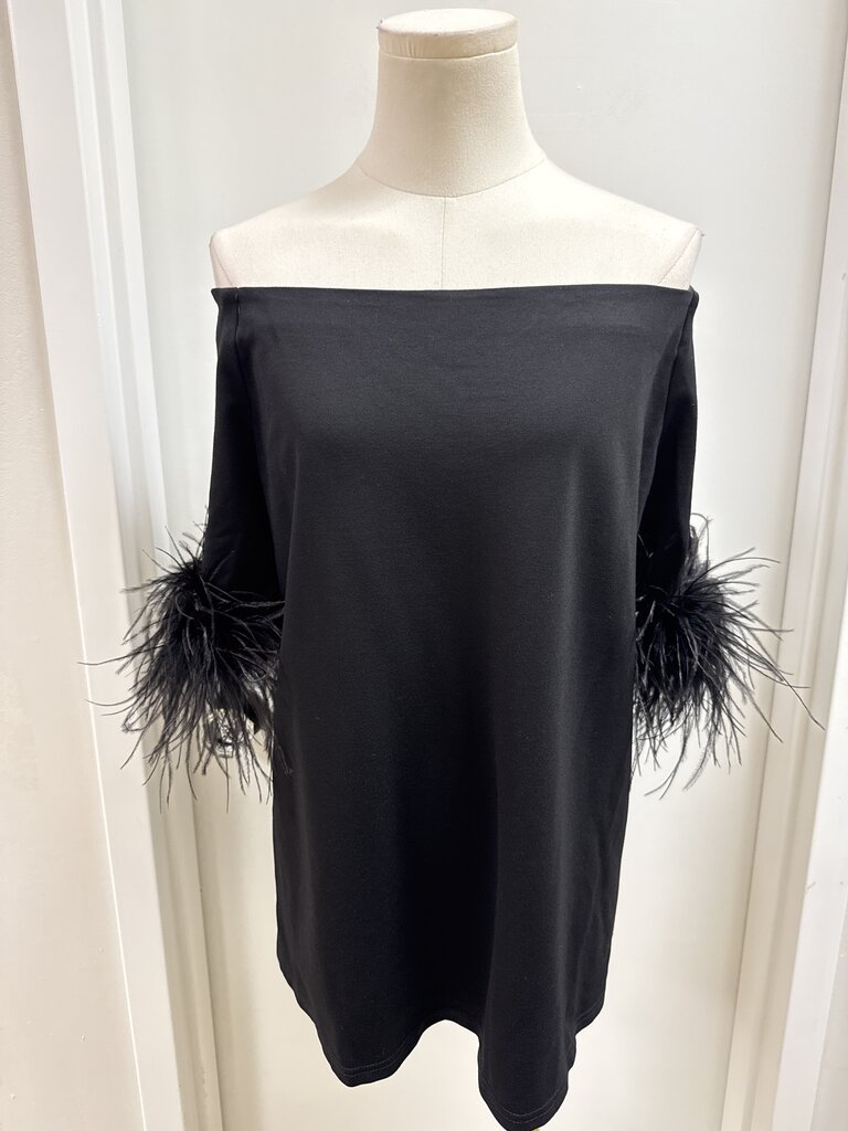 Tuckernuck Black Feather Top