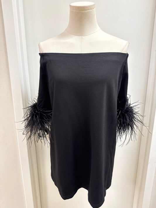 Tuckernuck Black Feather Top
